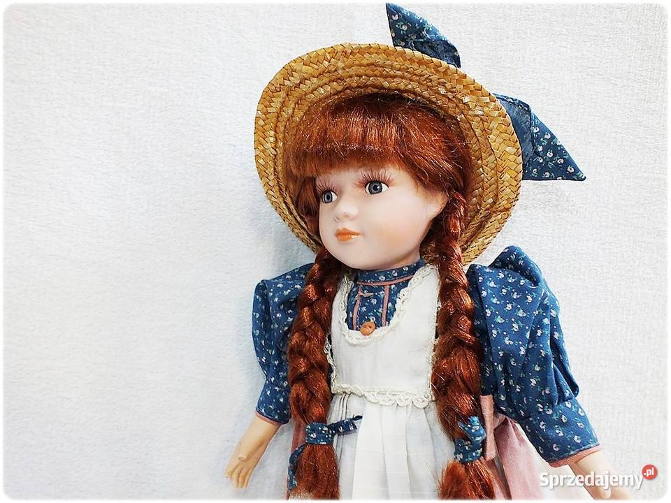 Porcelanowa stara Lalka wys44 Kolekcjonerska Żary sprzedam