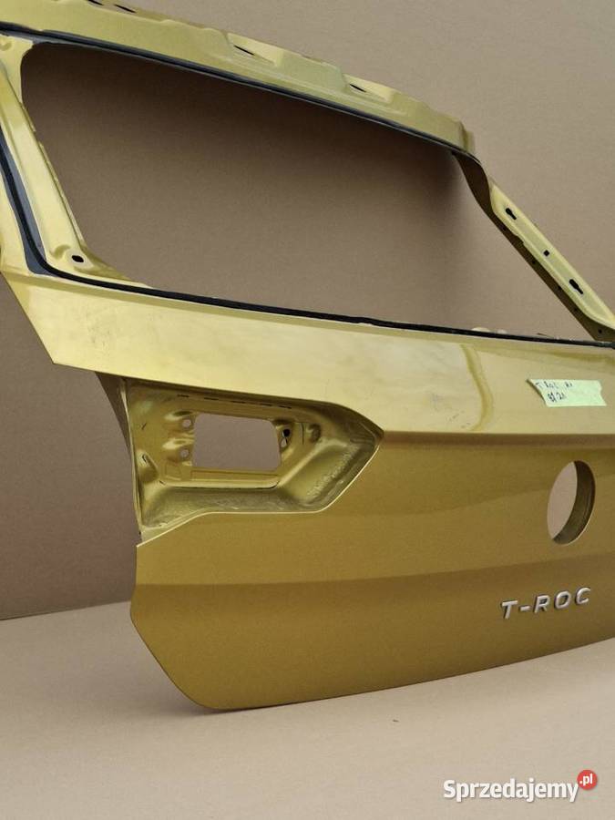 VW TROC T ROC KLAPA BAGAŻNIKA TYŁ TYLNA Bieleń sprzedam