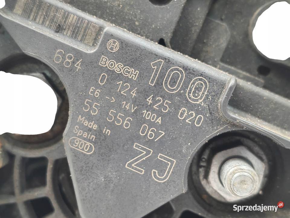 ALTERNATOR Opel Meriva Zafira B 16 16V lubelskie Chełm