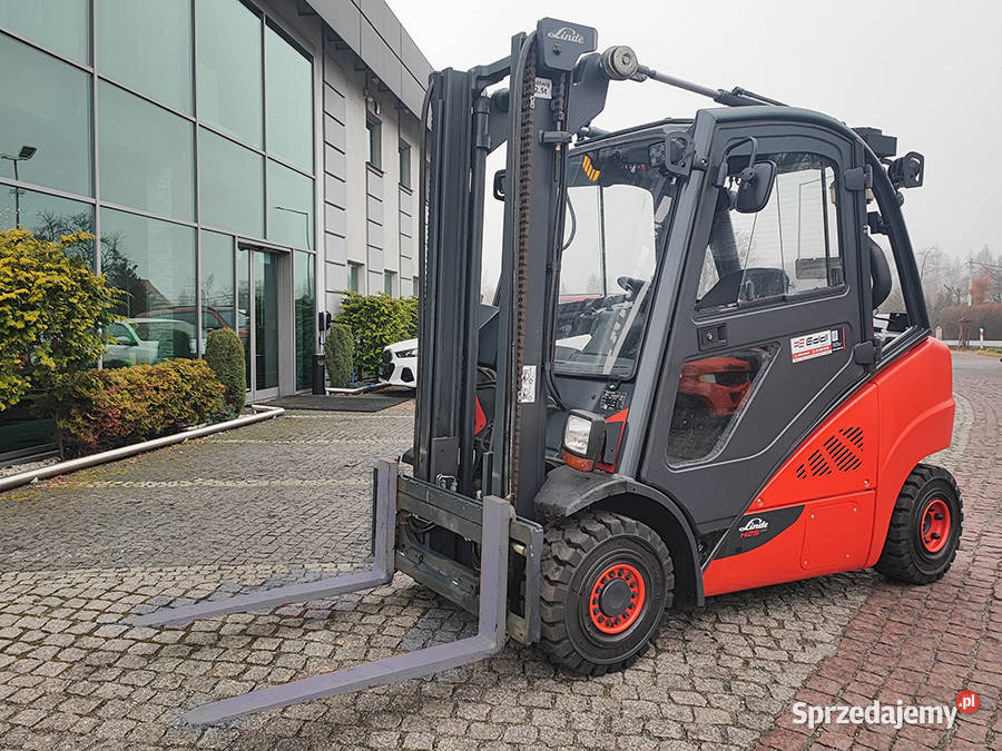 Wózek widłowy Linde H25D02 duplex 345 m diesel Wózki widłowe Kęty