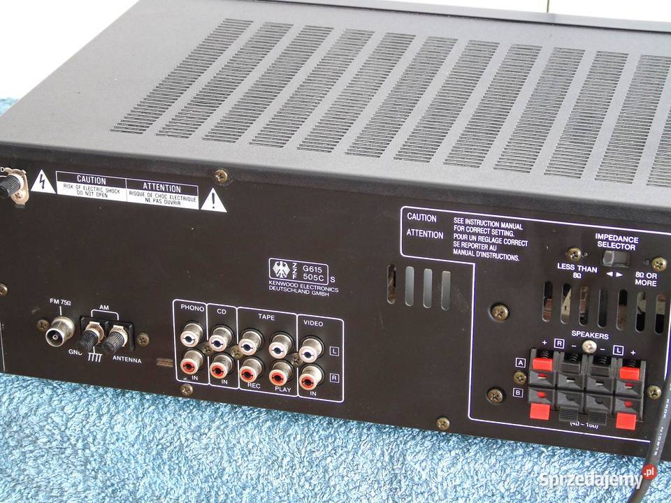 Wzmacniacz z radiem Kenwood KRA4040 sprawny i Jasło