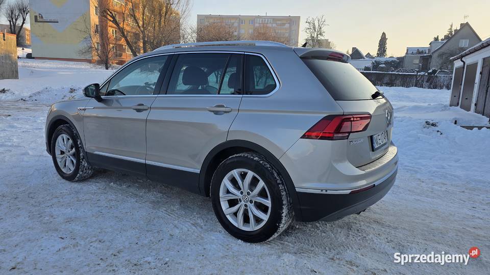 Vw tiguan high line 20 Diesel Automat 4x4 bogate Samochody osobowe Kętrzyn sprzedam
