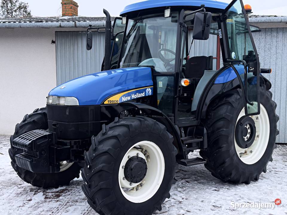Ciągnik Holland TD5030 20101włPneumatykaTD80 Skrzynia biegów Manualna Łowicz