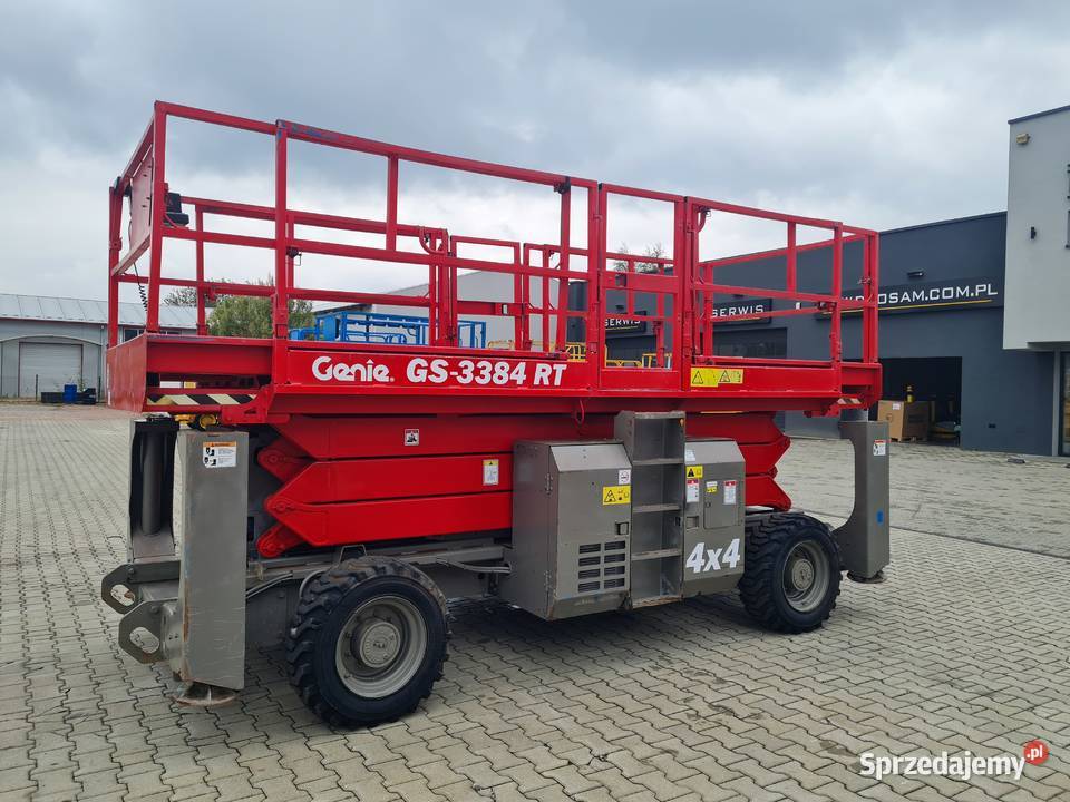 Podnośnik nożycowy spalinowy Genie GS3384RT wys Dąbrowa Tarnowska