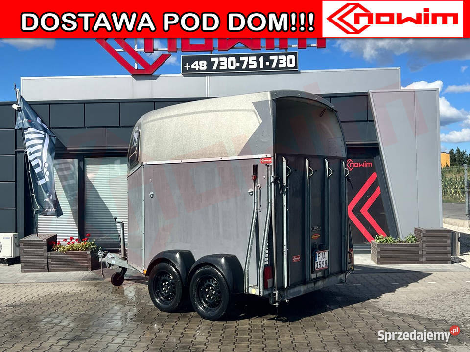 Przyczepa do 2 koni Boeckmann Duo koniara 2konna Boeckman Poznań