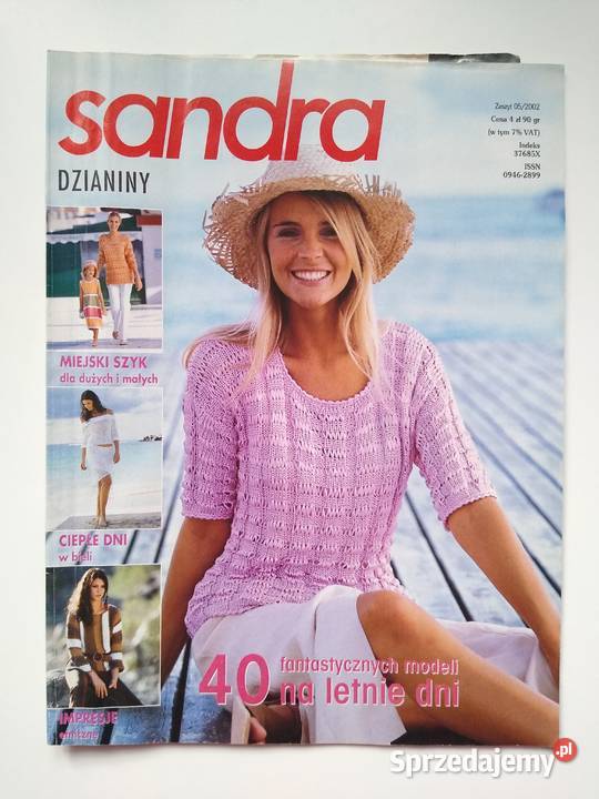 Modne Dzianiny Sandra 52002 Kultura i Rozrywka pomorskie