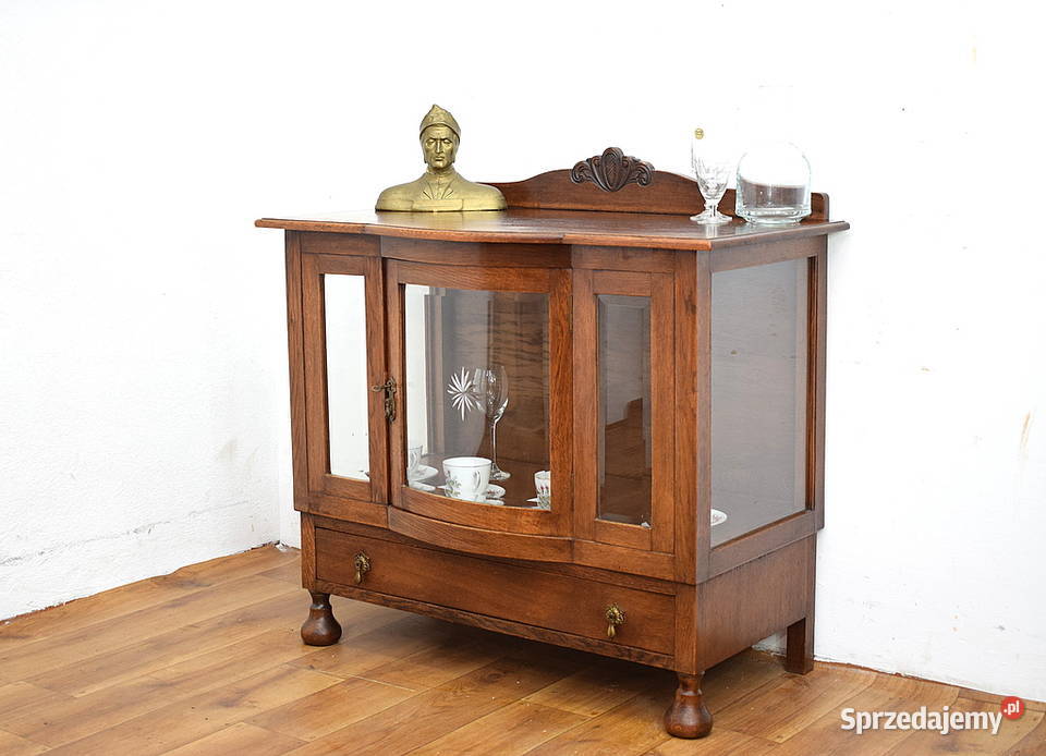 Urocza stara szafka komódka barek herbaciarka Świdnica sprzedam