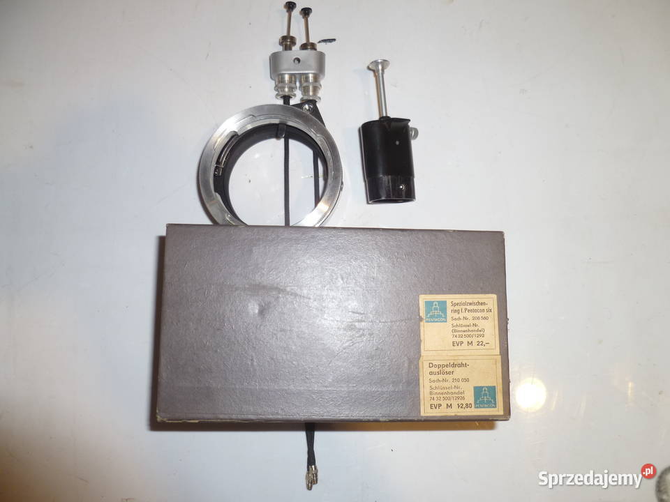 Zestaw pierścieni makro Pentacon Six Kraków