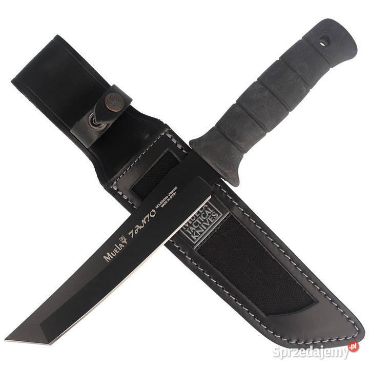 Nóż Muela Tactical Rubber Handle 190mm TANTO19N Akcesoria, narzędzia i noże mazowieckie