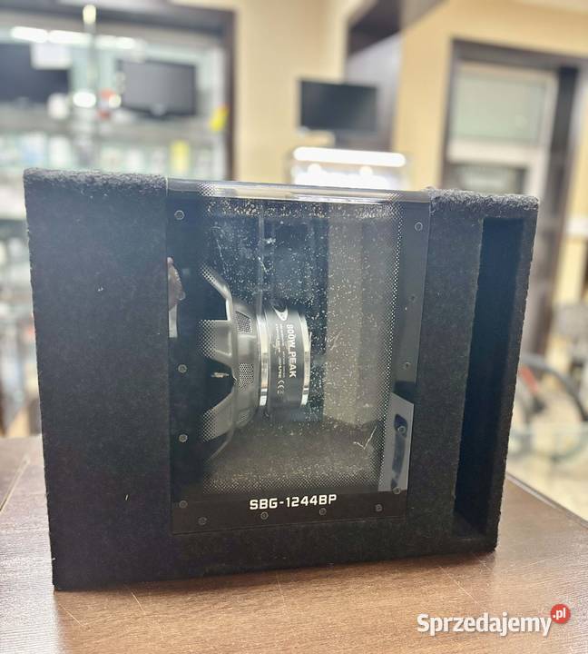 Subwoofer samochodowy Alpine SBG1244BP 800W Elbląg