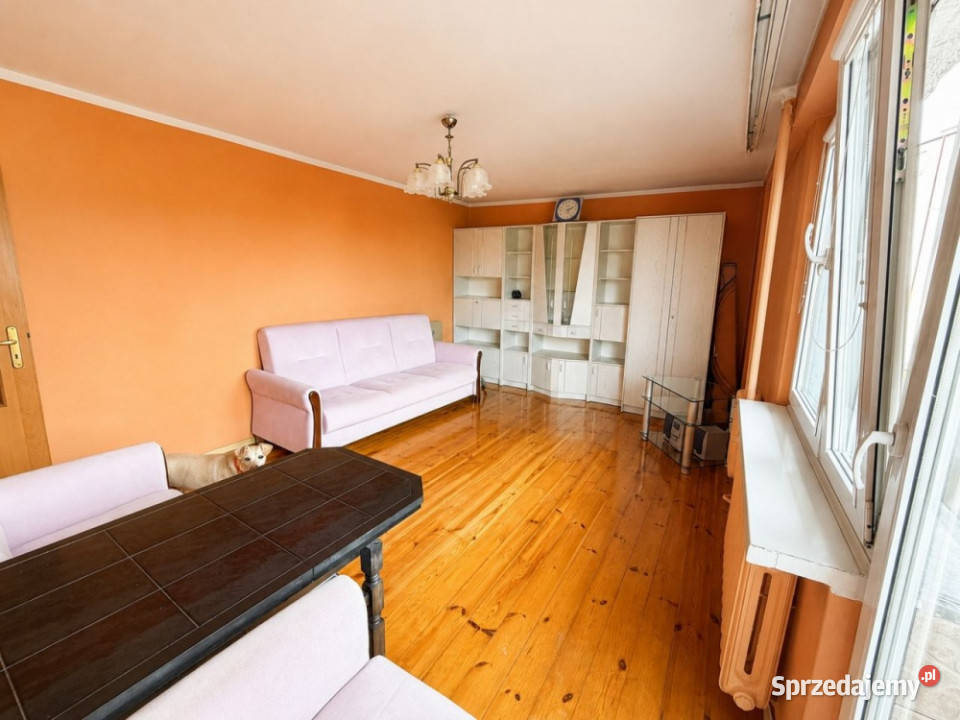 Mieszkanie 3 pokojowe z balkonem na Stogach 54m2 Piętro 1 pomorskie Gdańsk