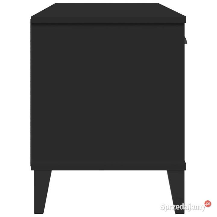 Ławka na buty VIKEN czarna 106x35x45 materiał Warszawa sprzedam