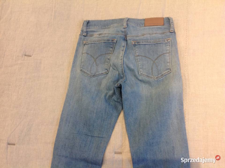 Spodnie jeans Damskie Calvin Klein r 25 XXS Nowa Sól