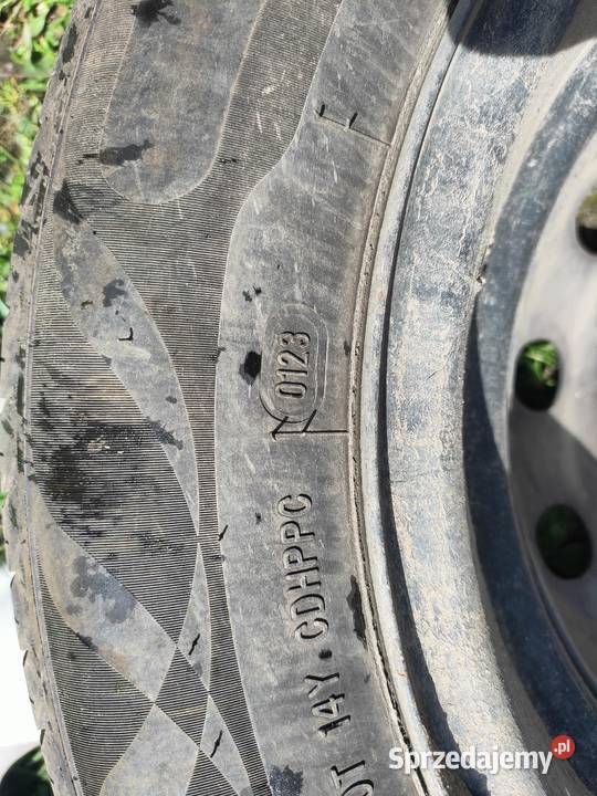 Koła 14 4x100 z oponami letnimi 1757014 Wietlin