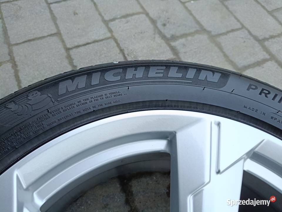 Alufelgi Audi 5x112 ET39 18 z oponami Michelin Samochodowe Elbląg