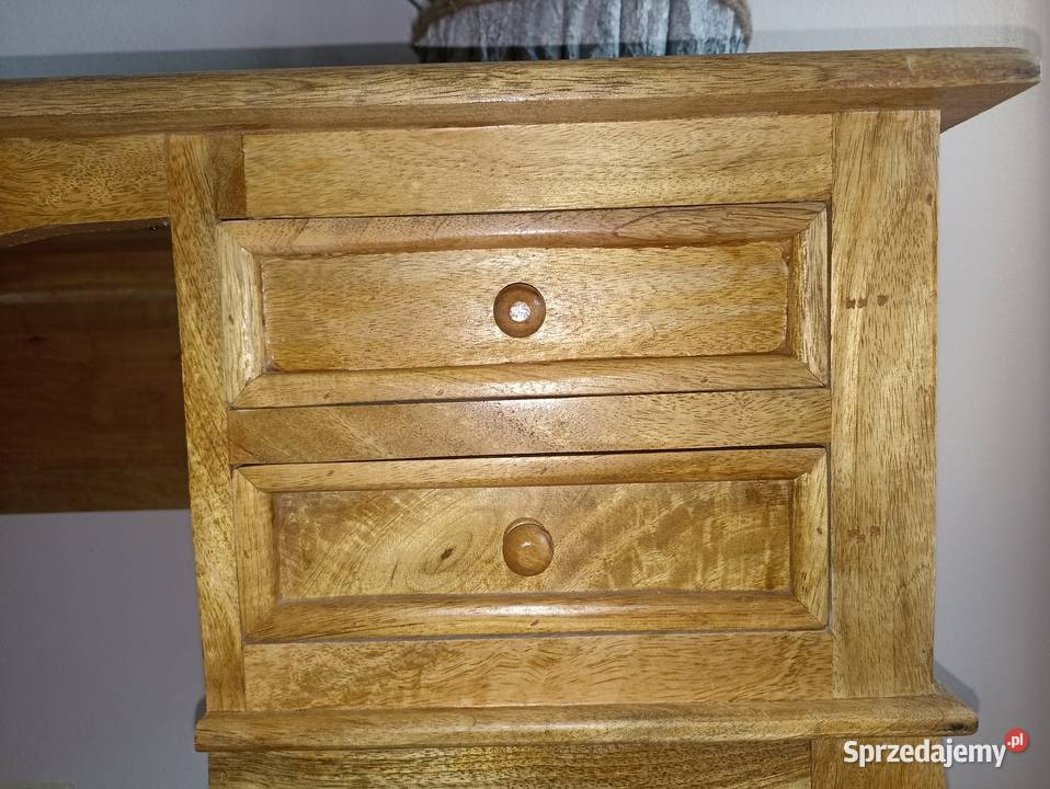 Biurko konsola Lite drewno mango 115 x 45 x 75 115cm