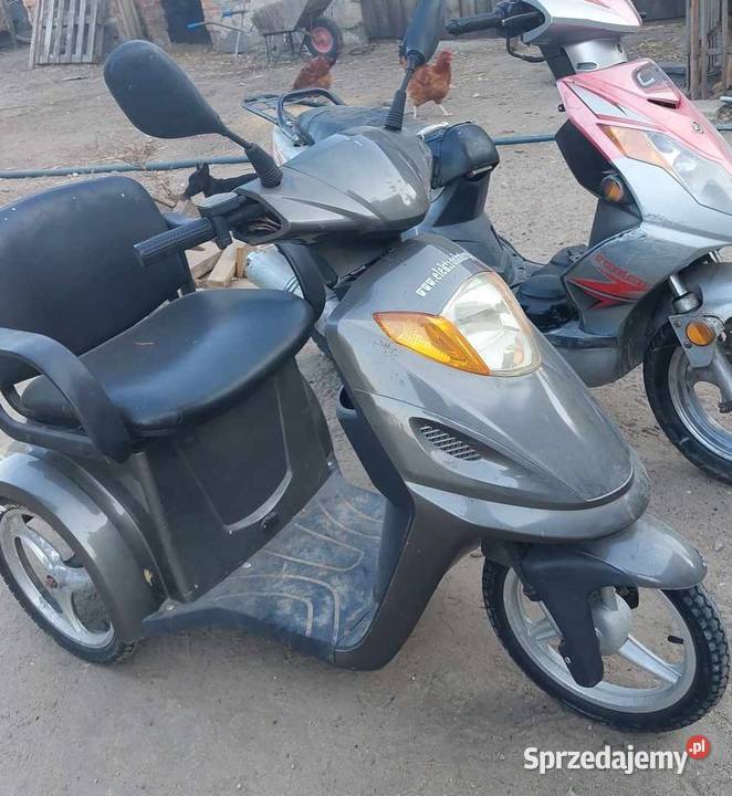 Skuter elektryczny trójkołowy Mazew