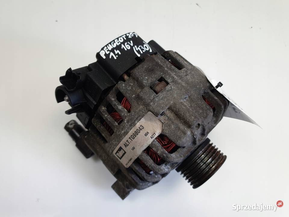 ALTERNATOR Peugeot 207 14 16V 9656956280 valeo lubelskie