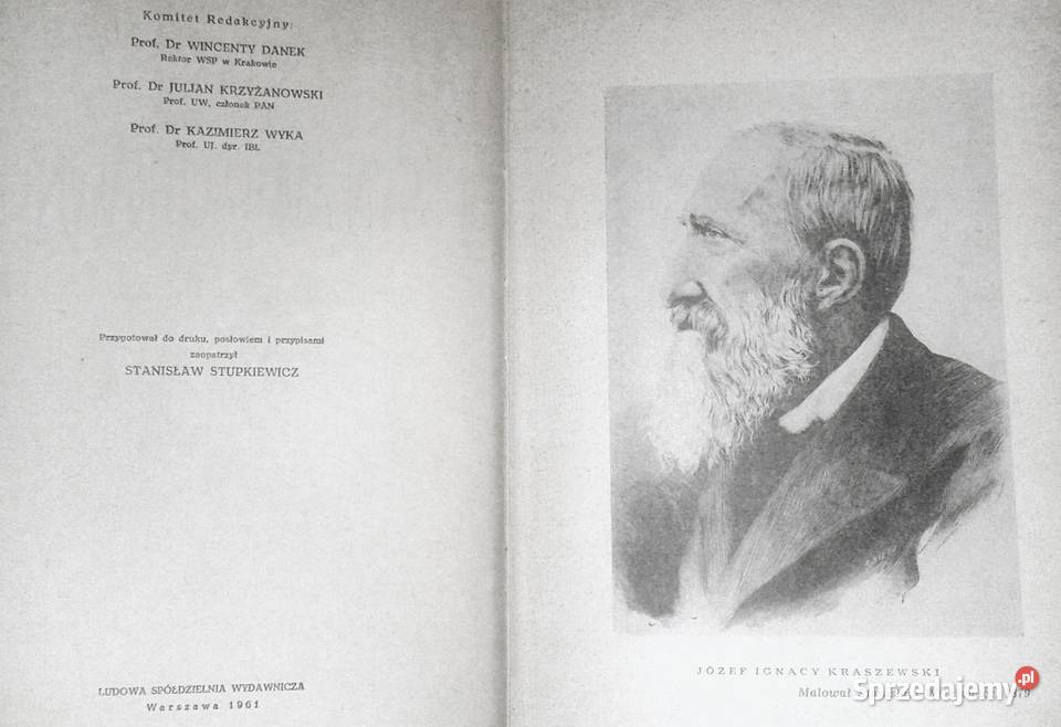 Syn marnotrawny Józef Ignacy Kraszewski 1961 Pozostałe lubelskie Chełm