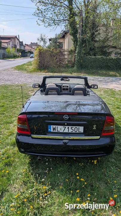 Opel Astra G cabrio 18 z LPG windshoot mazowieckie Grodzisk Mazowiecki