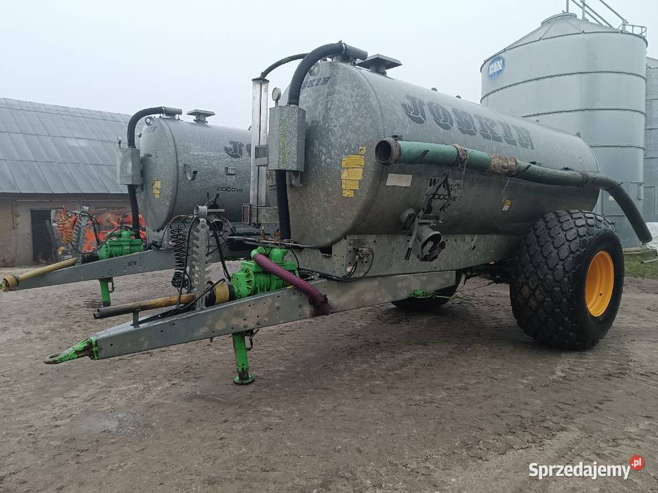 Beczkowóz Joskin 10000litrów Beczkowozy podlaskie Suwałki sprzedam