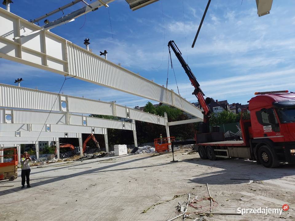 Konstrukcja stalowa hali 100x120m Człopa