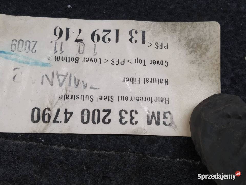 PÓŁKA TYLNA 5D HB 332004790 Opel Astra III sprzedam