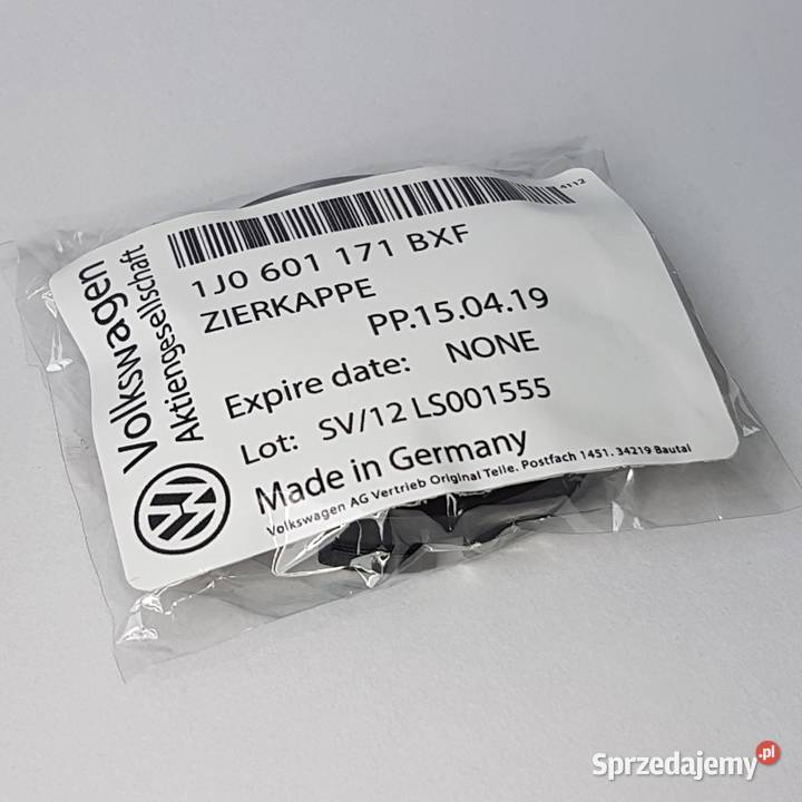 dekielek VW 56mm ASO dekle kapsle 1 oryginalny łódzkie Bełchatów