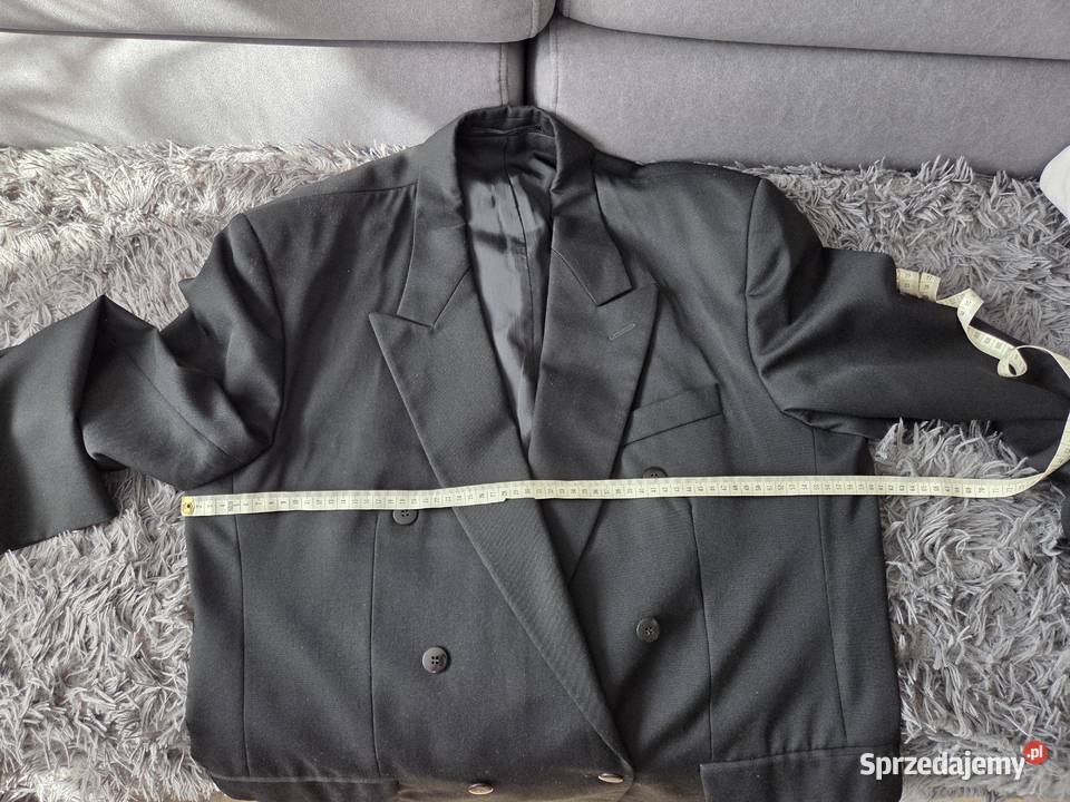 Garnitur czarny klasyczny Rozmiar XL Białystok sprzedam