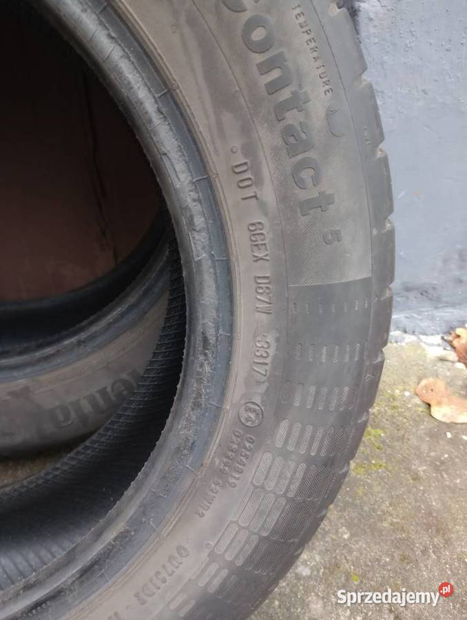 Opony letnie 4 sztuki Continental 17565R14 14cale