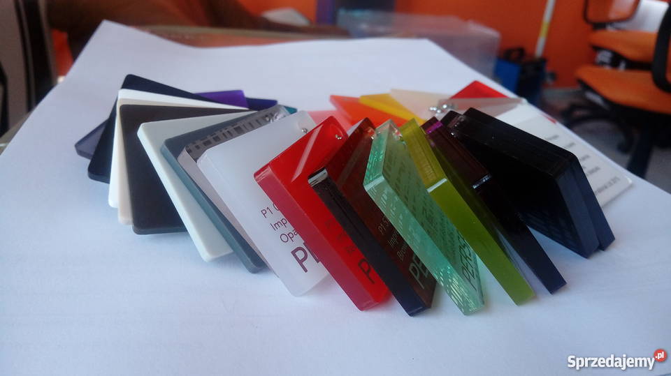 Pleksi satynowana KOLORY gr 3mm EMPLAST perspex Radwanice