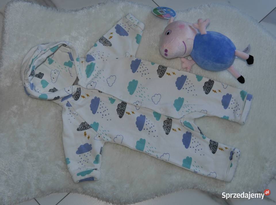 Ahlens fajny letni pajacyk 56 chłopiec dolnośląskie Wrocław sprzedam