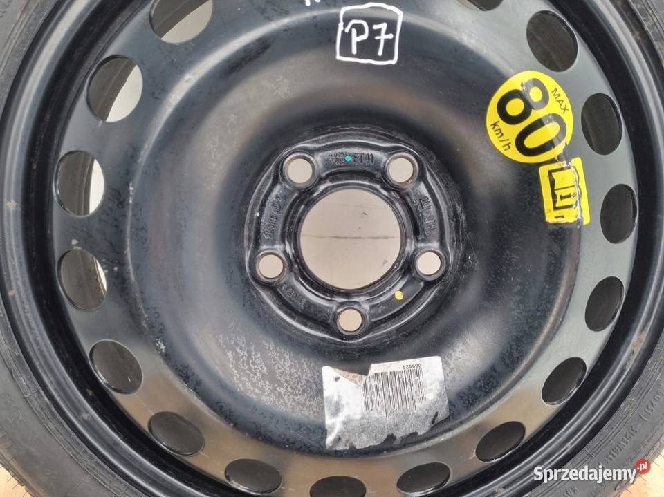 KOŁO DOJAZDOWE Volvo S40 II V50 C30 dojazdówka Chełm