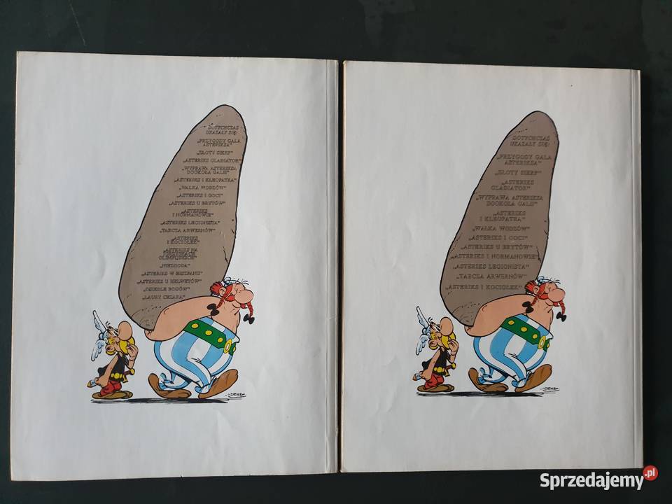 Asterix 8 komiksów pierwsze wydania Rok wydania 1993 Gdynia