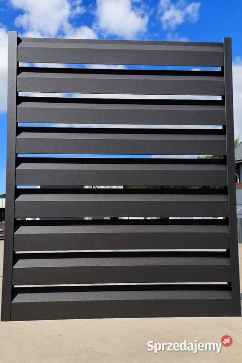 Przęsło ogrodzeniowe palisadowe nowoczesne