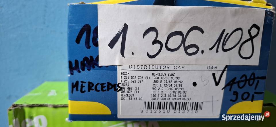 Kopułka rozdzielacza zapłonu Mercedes Gorzów Wielkopolski