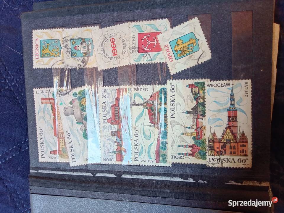 Znaczki mały klaser Świdnica sprzedam