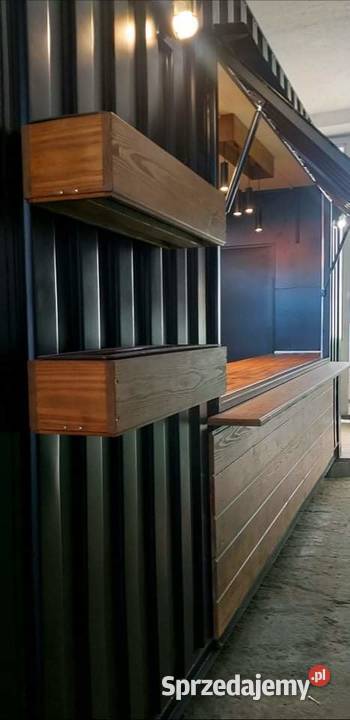 Kontener gastronomiczny pawilon Foodtruck Pizza gastronomiczne