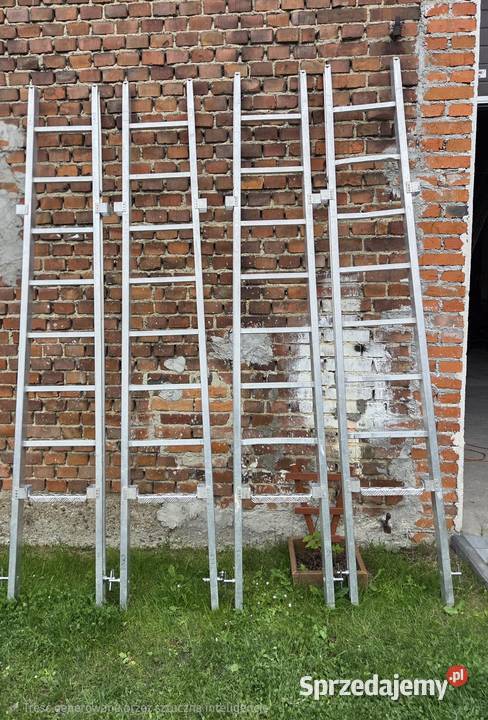 DRABINA NASADKOWA ALUMINIOWA Prusinowice