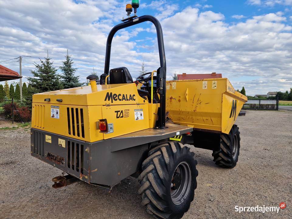 Wozidło budowlane Mecalac TA 6 1100mtg 2019r lubelskie