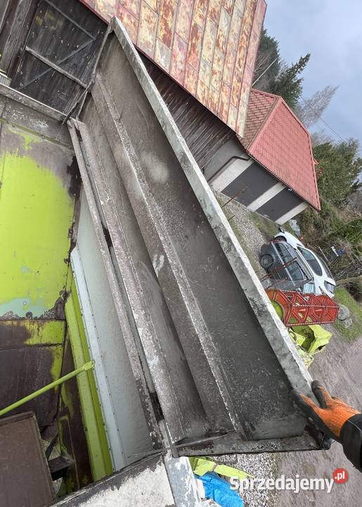 Osłona zbiornika ziarna kombajn claas Dominator lubelskie Zahajki sprzedam