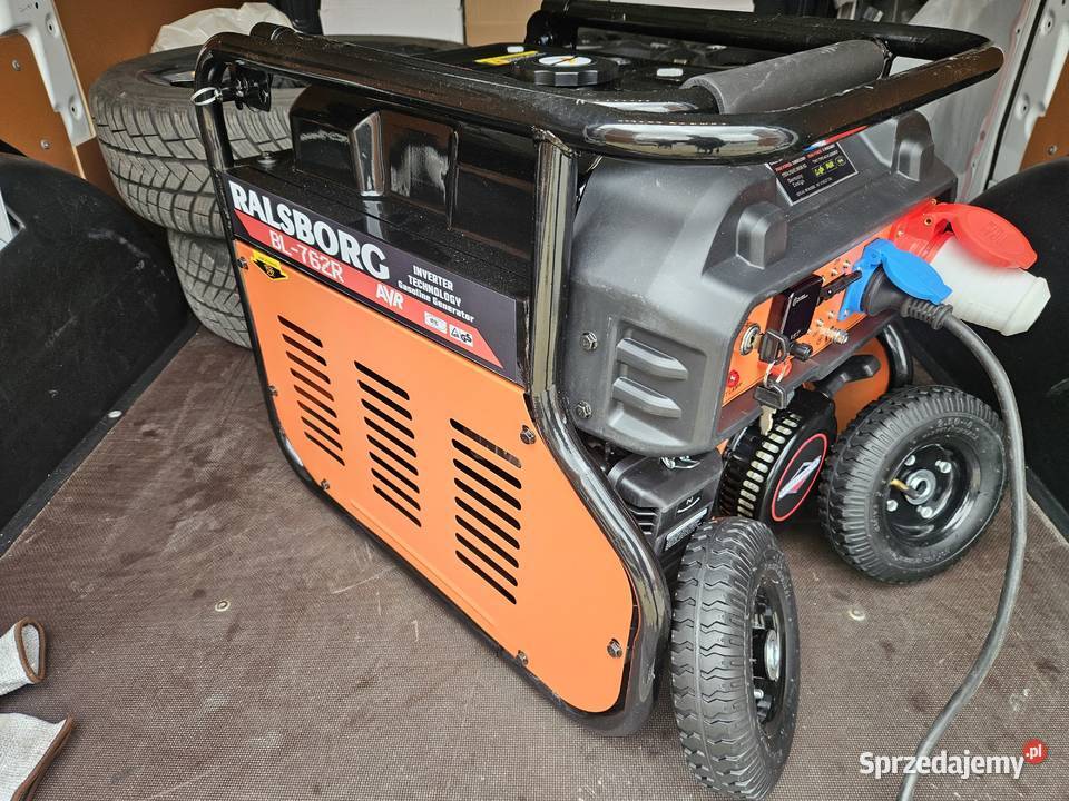 Agregat prądotwórczy GENERATOR RALSBORG BL762R zachodniopomorskie Sławno sprzedam