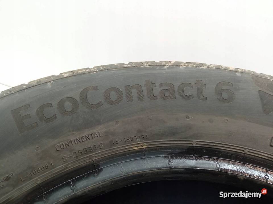 2x OPONA LETNIA CONTINENTAL ECOCONTACT 6 65 Motoryzacja świętokrzyskie
