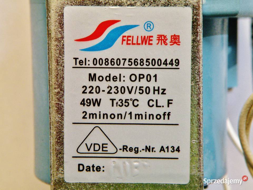 Pompa Fellwe OP01 ekspresu Tchibo Cafissimo