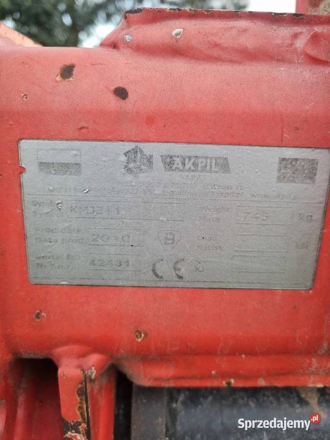 Pług Akpil KMJ 80 unia lemken kverneland Karniowice