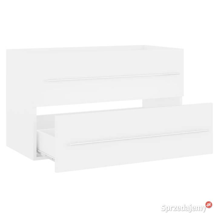 vidaXL Szafka pod umywalkę biała 80x385x48 Warszawa