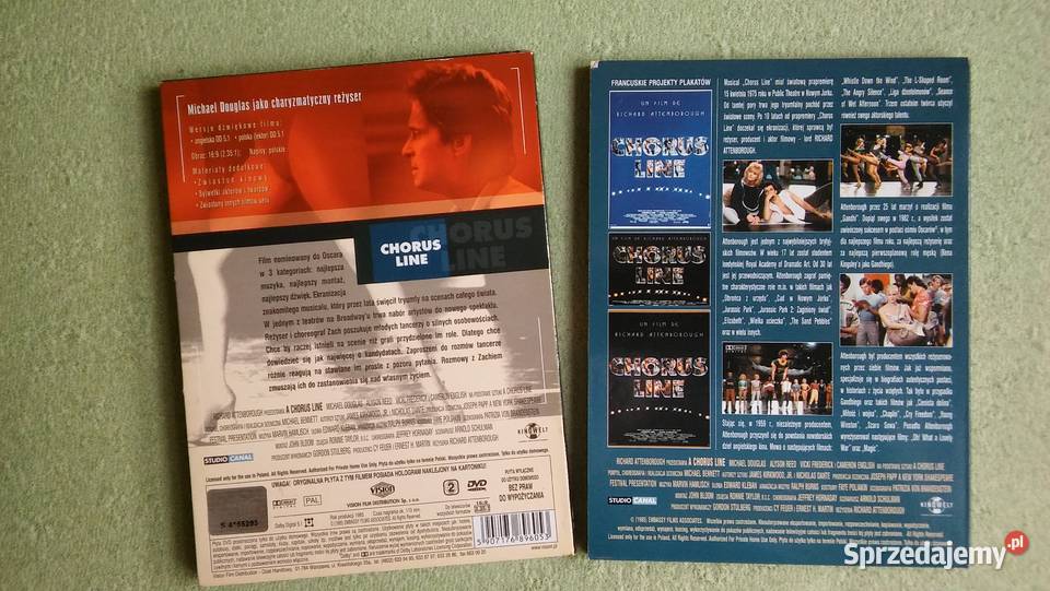 Chorus Line dvd Michael Douglas