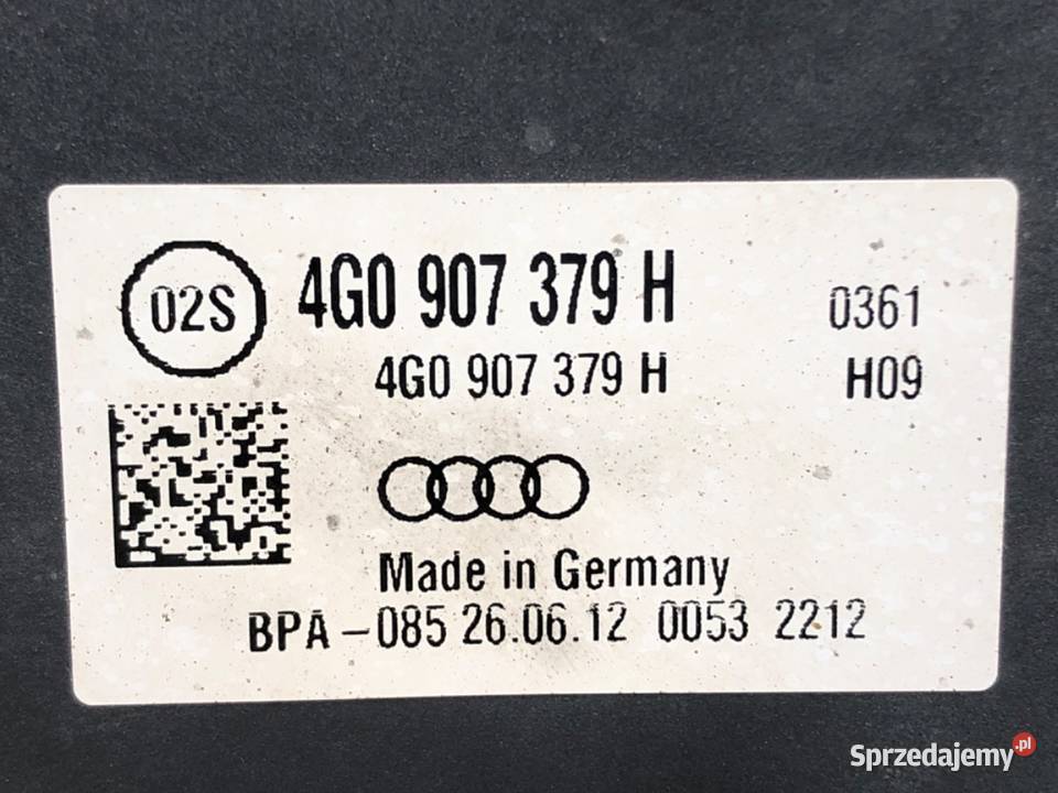 POMPA ABS AUDI A6 C7 4G0907379H 20 177 1018 Układ ABS i ESP