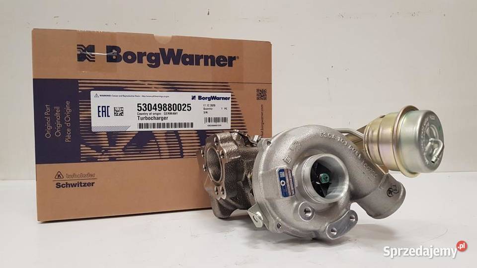 Turbosprężarka BorgWarner KKK 53049880025 Siedlce