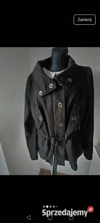 Kurtka czarna HM retro jesień 2YK coguette retro Wiatrówka  Krosno